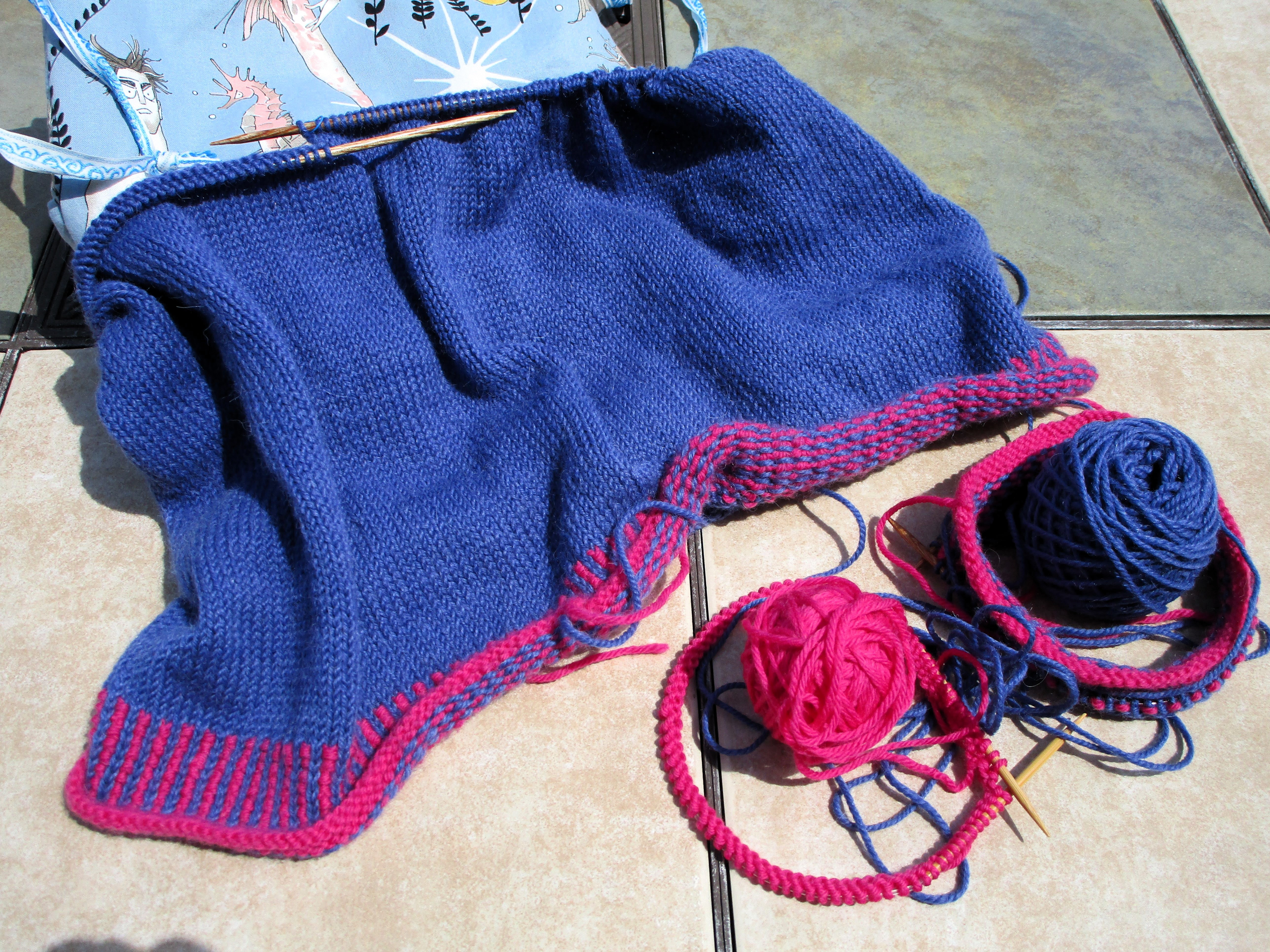 トップス DISCOVERED/(U)DOCKING WIDE BORDER KNIT ju6232-01_1.jpg